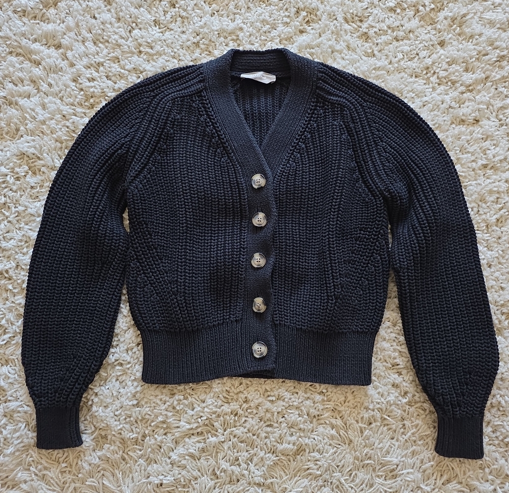 Everlane Black Cardigan